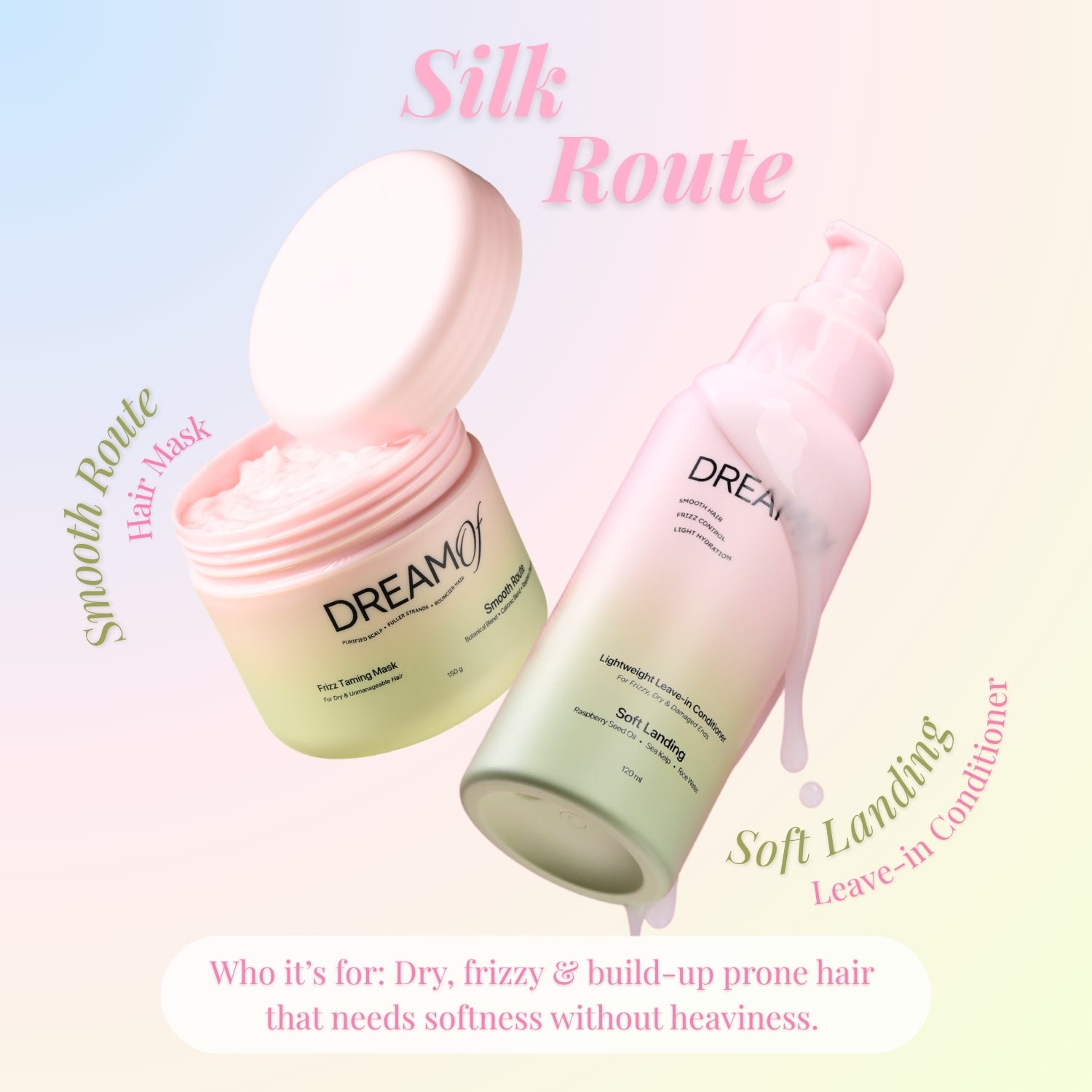 Silk Route - Hair Mask & Leave-In Conditioner