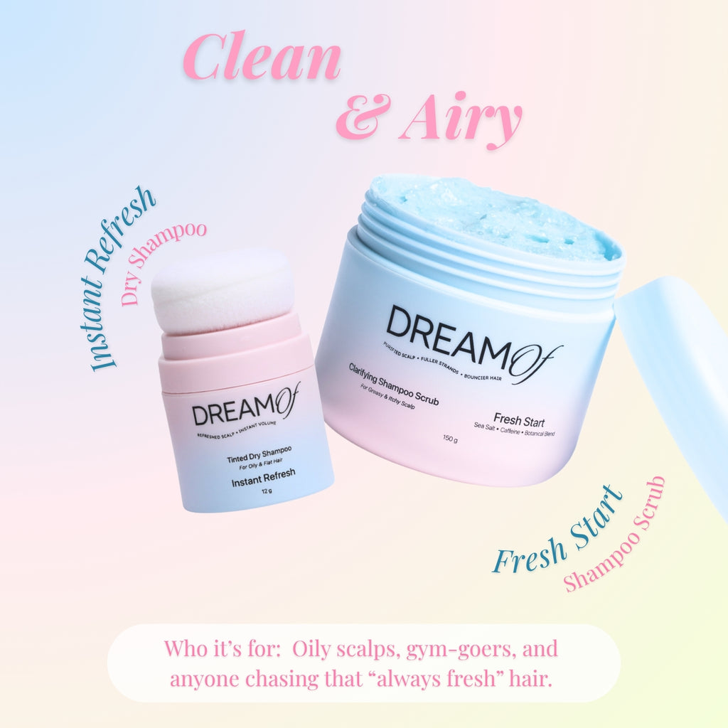 Clean & Airy - Scalp Scrub & Dry Shampoo