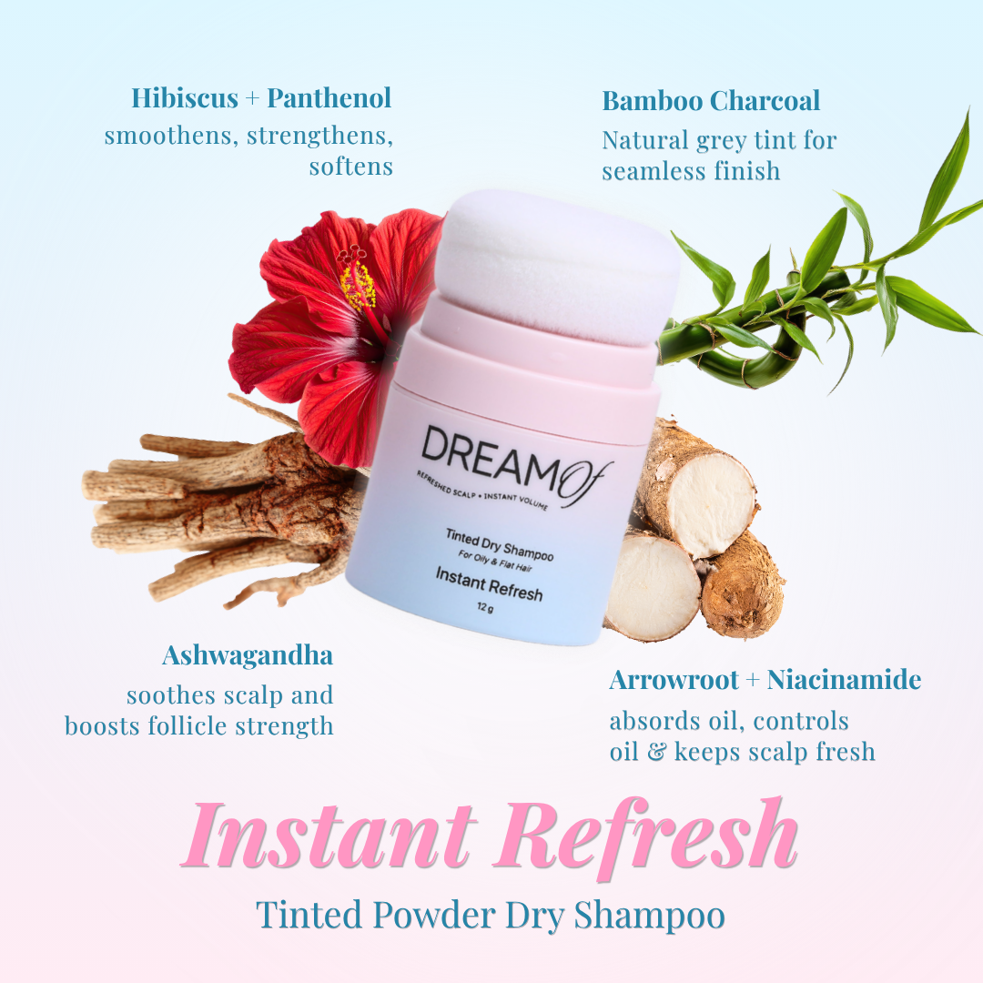 Instant Refresh Tinted Powder Dry Shampoo | 12gm