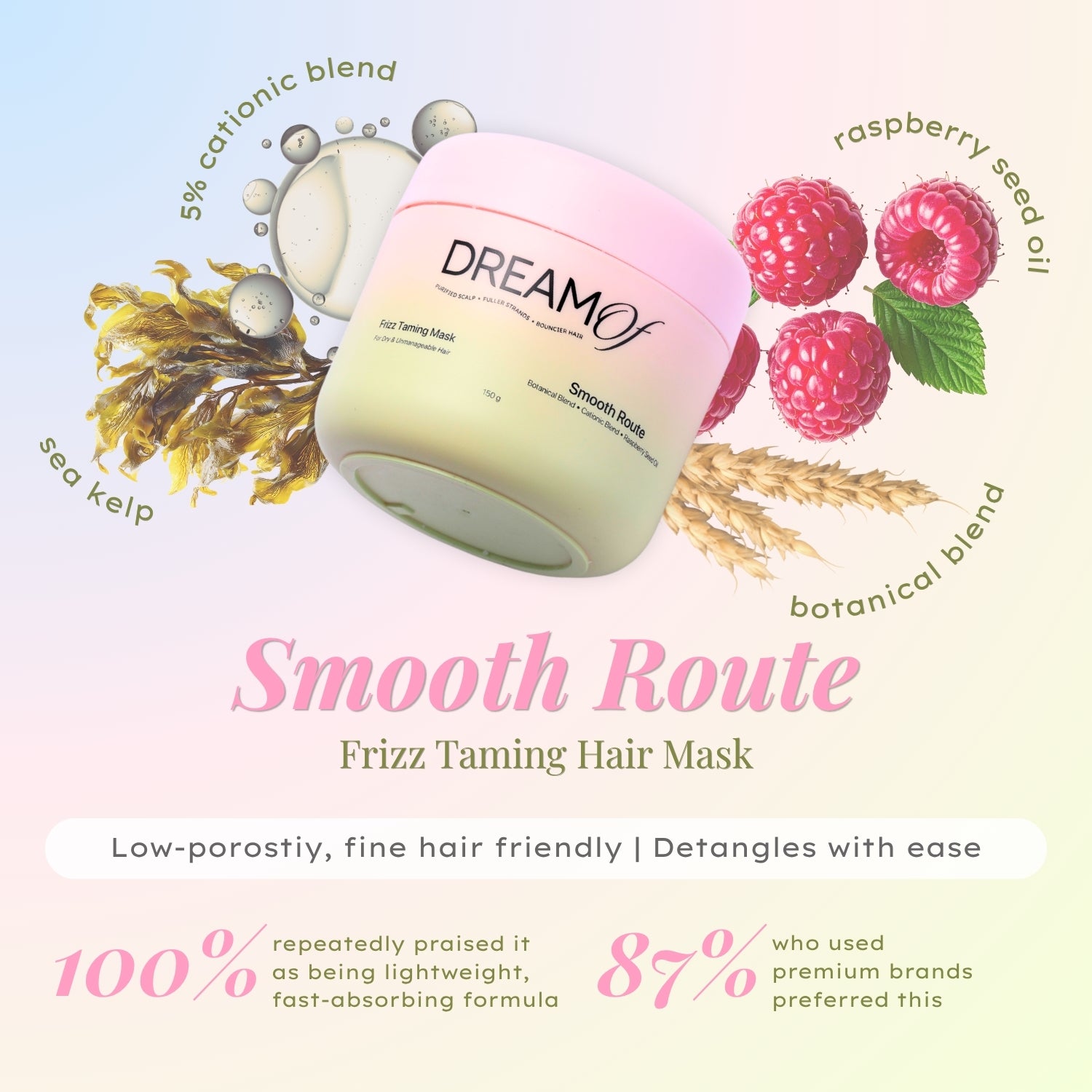 Silk Route - Hair Mask & Leave-In Conditioner
