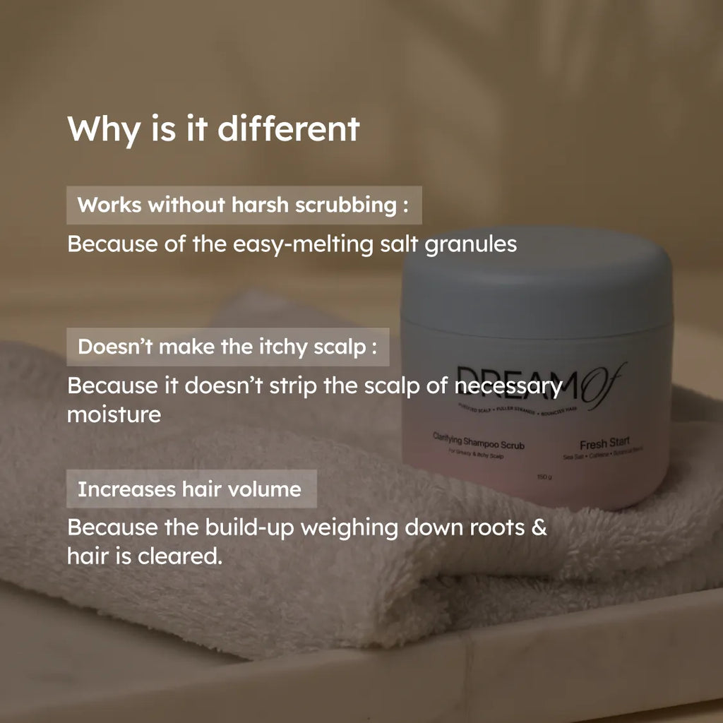 Fresh Start Clarifying Shampoo Scrub | 150g