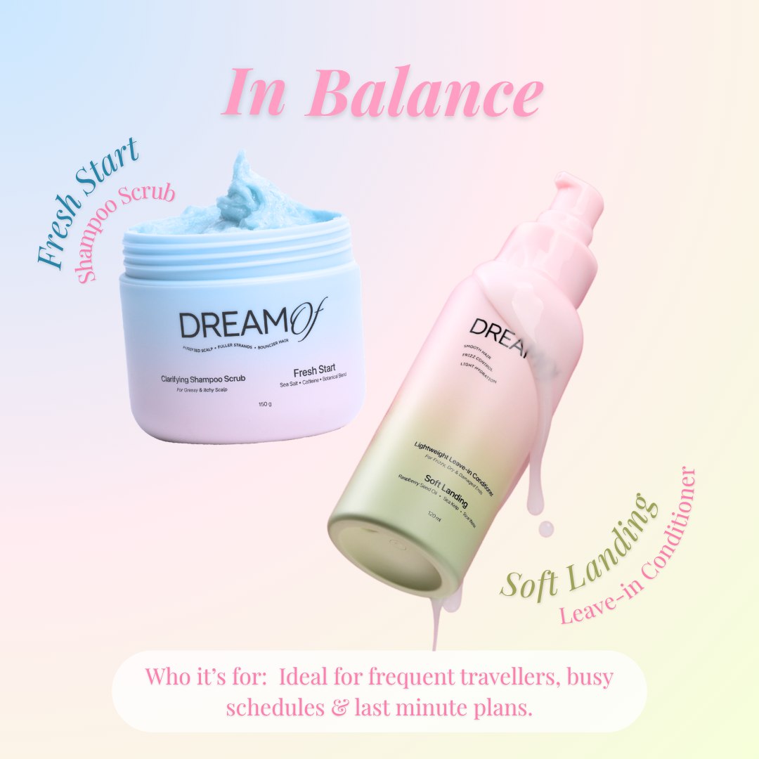 In Balance - Scalp Scrub & Leave-In Conditioner